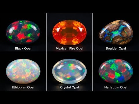 Finding Valuable Opals Guide: Black, Fire, Ethiopian, Mexican, October Birthstone
