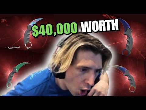 xQc CS2 MEGA JUICER TRADE UP Session with Jesse, Greek, Omie, Arrow, and Mooda ft. Train