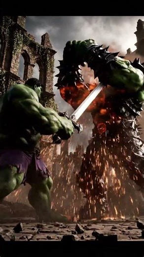 Hulk vs Sandworm Colossus | Desert Monster Battle | Back Under The Sand