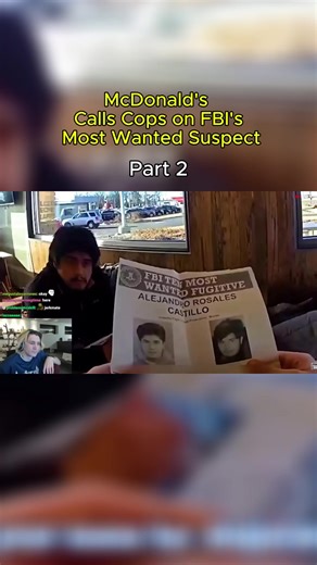 Part. 2 | McDonald’s Calls Cops on FBI’s Most Wanted Suspect !! 🤯🤯 #xqc #react #arrest #wanted #fyp
