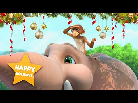 NEW EPISODE! Sweet as Honey | Happy Holidays | Jungle Beat: Munki and Trunk | KIDS CARTOONS 2021