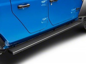 Jeep Gladiator 6-Inch iStep Running Boards; Black (20-25 Jeep Gladiator JT) - Free Shipping