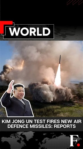 #FPReels: North Korea's Kim Jong Un Test-Fires New Air Defence Missiles: Reports North Korean leader Kim Jong Un supervised the test-firing of new air defence missiles, reported the country’s state media. The firing was reportedly conducted to test missiles’ combat capabilities, according to reports. The North Korean media reported that the new anti-air weapon systems showed "fast response" in tracking aerial targets. The test came ahead of a summit between US President Donald Trump and South Ko