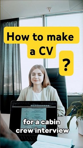 "How to Create a Cabin Crew CV | Essential Tips for Success!" #cabincrew #interview #resumebuilding