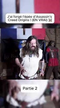 J’ai forgé l’épée d’Assassin’s Creed Origins ! (EN VRAI) ⚔️