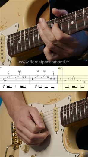 Guitar solo in the style of Stevie Ray Vaughan & Buddy Guy