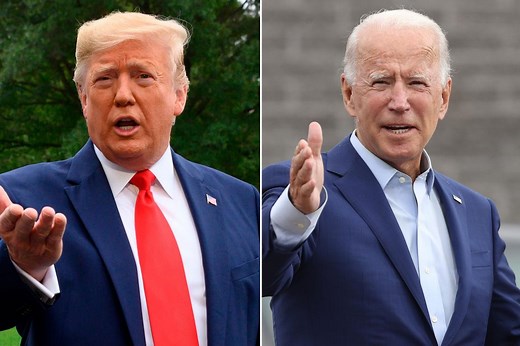 Trump rips Biden over alleged teleprompter use in James Corden interview