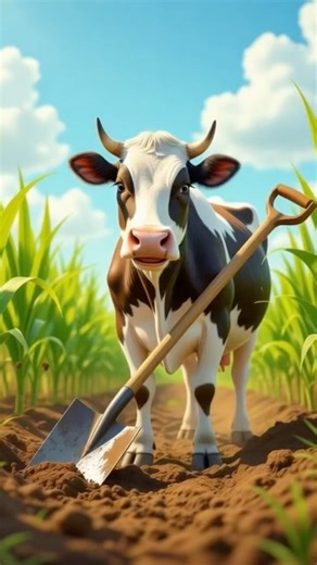 A Cow Sent Monkeys to Jail#viral video funny, funny animal videos