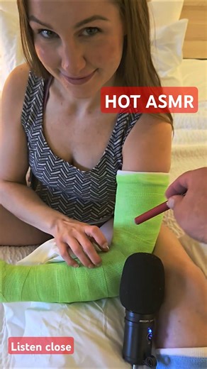 ASMR cast sounds with Tessa!! LAC SLC. Subscribe on this video and I'll make more of these.