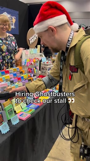 3D Printing in Melbourne | Nick on Instagram: "Ghostly activities at our Comic Con stall 👀 Who's your favourite ghost type Pokemon? ⠀ Thank you @sunnie_pop for your Ghostbusting skills! 🤩👻 We hope you're loving your Ghostbusters case! We look forward to seeing you at the next con! ⠀ #GhostTypePokemon #ComicCon #Cosplay #etsyfinds #Ghostbusters"