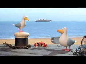 Disney Cruises Advert - Seagulls and Crab