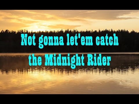 The Allman Brothers Band - Midnight Rider (with Lyrics)
