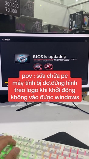 Sửa chữa PC: Giải quyết lỗi khởi động và cập nhật BIOS