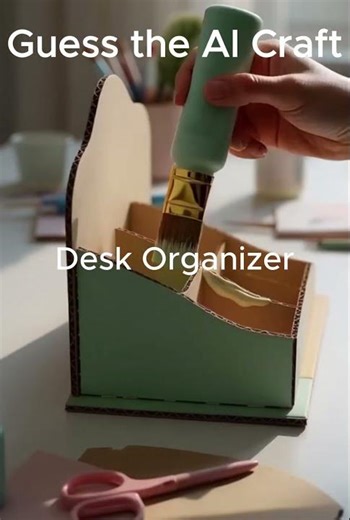 Guess the AI Craft! 🤯 Cardboard DIY Challenge #AIvsReal #CardboardCrafts #DIYChallenge #Handmade #AI