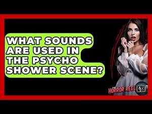 What Sounds Are Used In The Psycho Shower Scene? - The Horror Reel