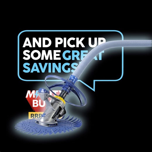 This Black Friday, make pool cleaning effortless! 🏊‍♂️💦 The Baracuda B3 Automatic Pool Cleaner is a Mighty Buy this month — sale ends 30.11.25, while stocks last! Shop yours here 👉 https://www.mitre10.com.au/baracuda-b3-automatic-pool-cleaner | Mitre 10