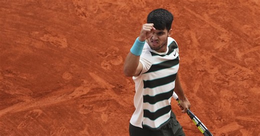Alcaraz wins longest French Open final in five sets after saving 3 match points against Sinner
