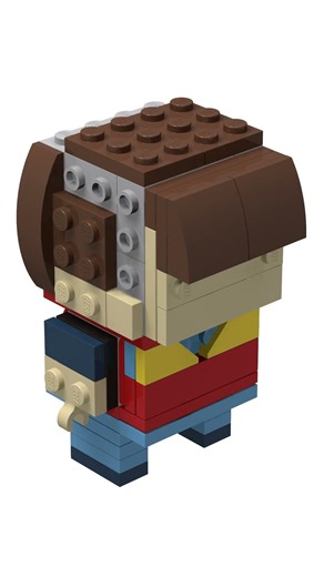 Mike In Stranger Things Assembled With Lego Pieces #strangerthings #mike #lego #build