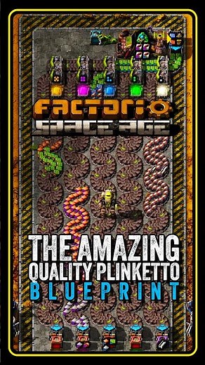 The Amazing Quality Plinketto Blueprint for #factorio