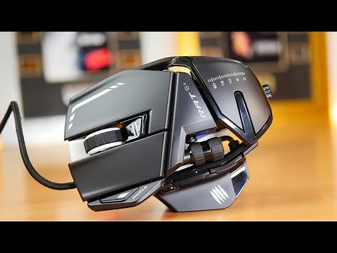 The most bonkers looking mouse you've ever seen? Mad Catz R.A.T. 6+ Unboxing and review