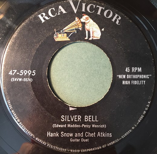 Hank Snow, Chet Atkins - Silver Bell / The Old Spinning Wheel