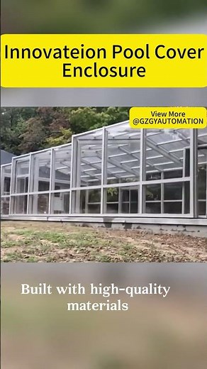 Pool Safety Covers Swimming Pool Outdoor Sunroom Enclosures Retractable Cover Roof for Swimming Pool