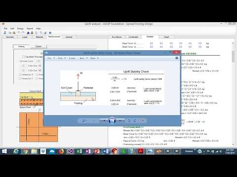 How to Design Uplift Footings Using ASDIP FOUNDATION