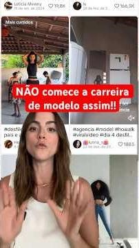 PIOR JEITO de começar na carreira de modelo