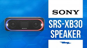 Sony SRS-XB30 Portable Bluetooth Speaker