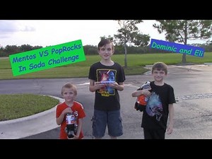 Science for Kids: Pop Rocks vs. Mentos in Soda Challenge!