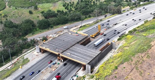 A closer look at the world's largest wildlife crossing in the U.S