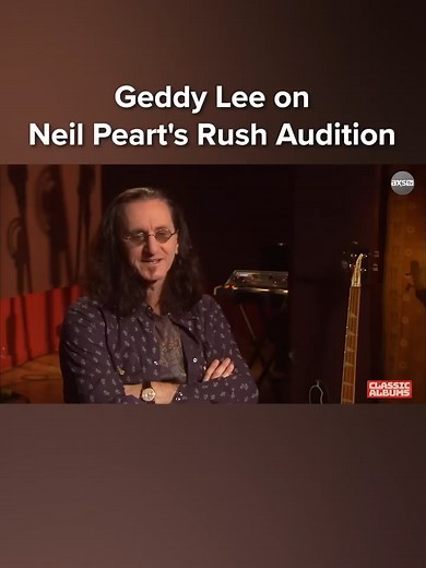 Geddy Lee Reflects on Neil Peart's Epic Rush Audition