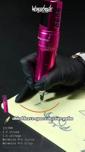 Proper hand technique is key to getting that perfect shading