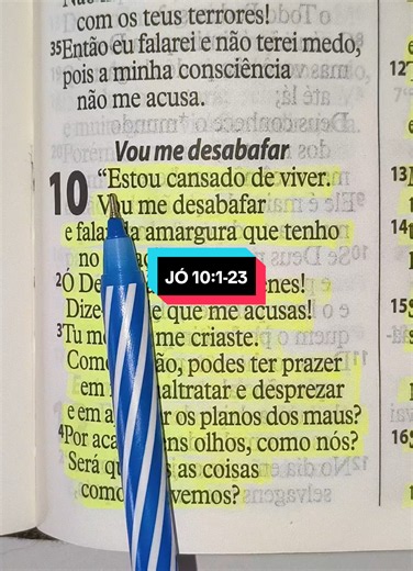 Jó 10:1-22 — Reflexão sobre sofrimento, propósito e pedido de resposta