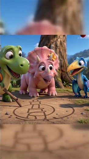 Dino Friends - The High-Up Berries | Dinosaur Cartoons for Kids
