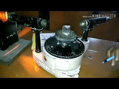 Physics practical : To determine Angle of prism using Spectrometer (Bsc 2nd year)