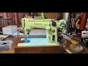 Meet Bessie, our Singer 319W Vintage Sewing Machine