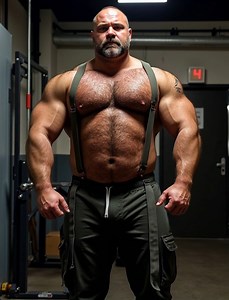 18K views · 580 reactions | #f#fireman #musclebear | aimuscleartwork | Facebook