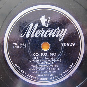 The Crew-Cuts With David Carroll And His Orchestra – Ko Ko Mo (I Love ...