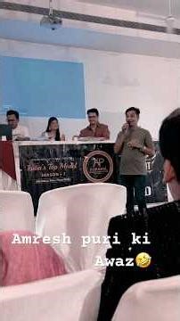Amrish puri ki Awaz |#audition #indiasgottalent ##comedy #funny #acting #shortfeed #viralshort #yt