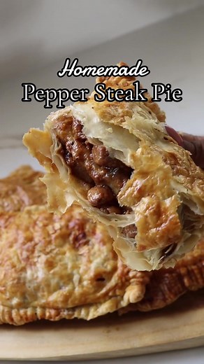 Pepper steak Pie #pie #recipe #food #fpy
