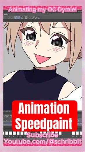 Wish I had time to make an animated series! #animation #speedpaint #clipstudiopaint