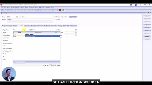 外籍员工EPF新规定：缴纳率调整为2%！ 根据马来西亚政府最新政策，从2025年10月1日起，外籍员工（Foreign Worker）也需要缴纳雇员公积金（EPF），缴纳率为2%。 这项措施是为了让外籍员工也能享有基本的退休储蓄保障，同时确保雇主遵守最新的人力资源法规。 很多公司在接获通知后，都会有疑问： 「那我在 SQL Payroll 要怎么设置 2% 呢？」 「系统要不要另外加员工类别？」 「会不会影响现有的本地员工EPF设定？」 其实在 SQL Payroll 里，只需要在系统中调整员工个人EPF设定，就能轻松完成这项更新。 在这支影片里，我们将一步步教你： ✅ 如何在 SQL Payroll 设定外籍员工的 2% EPF 缴纳率 ✅ 注意事项与常见错误 ✅ 确保系统计算正确，顺利提交给 EPF 📹 一起来看看要怎么在 SQL Payroll 里完成这个设定吧！ #SQLAccounting #SQLPayroll #payroll #foreignworkers #malaysia #pahang #kuantan | SQL Account & Payroll Pahan
