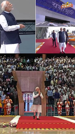 Glimpses from the world's largest convention centre! | Northeast With NaMo