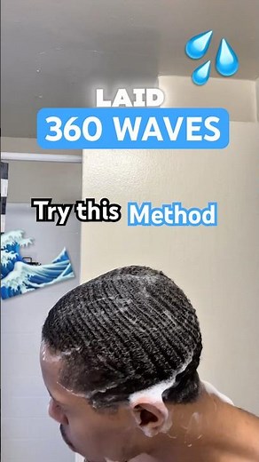 How to get waves 🌊 Wash and Style Method | Wave Man Mike