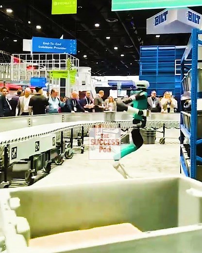 Warehouse Robot Breaks Down After 20 Hours of Non-Stop Work