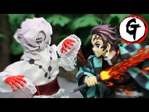 Tanjiro VS Rui -Demon Slayer stop motion竈門炭治郎VS累-鬼滅の刃 ストップモーション