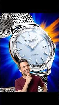 NEW: Frederique Constant's Solar Dress Watch Has 10 Months of Power #shorts