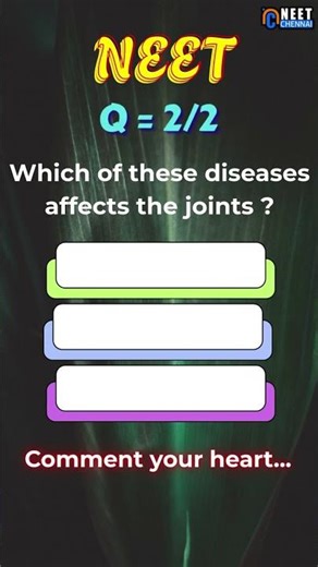 NEET 2026 Biology MCQ Rapid Quiz Challenge 🔥 | NeetChennai | #neet2026 #neetchennai #ncertbiology