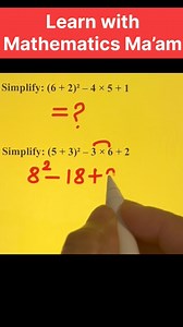 7.8K views · 72 reactions | Math problem solving step-by-step 易✍️ #learnwithfun #Smartthinking #mathisfun #mathchallenge #problemsolving #tutorial | Mathematics Ma'am | Facebook